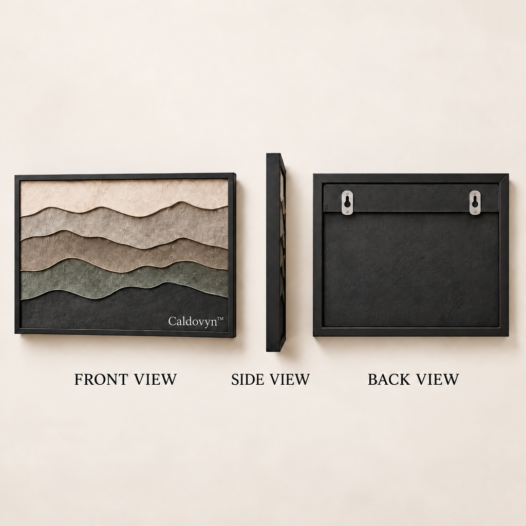Caldovyn™ Brassline Portal – Stone and Brass Architectural Sculpture