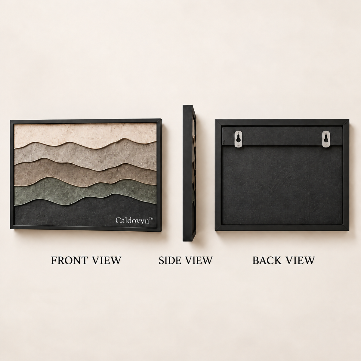 Caldovyn™ Brassline Portal – Stone and Brass Architectural Sculpture
