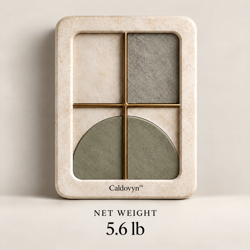 Caldovyn™ The Quiet Window – Architectural Botanical Wall Sculpture